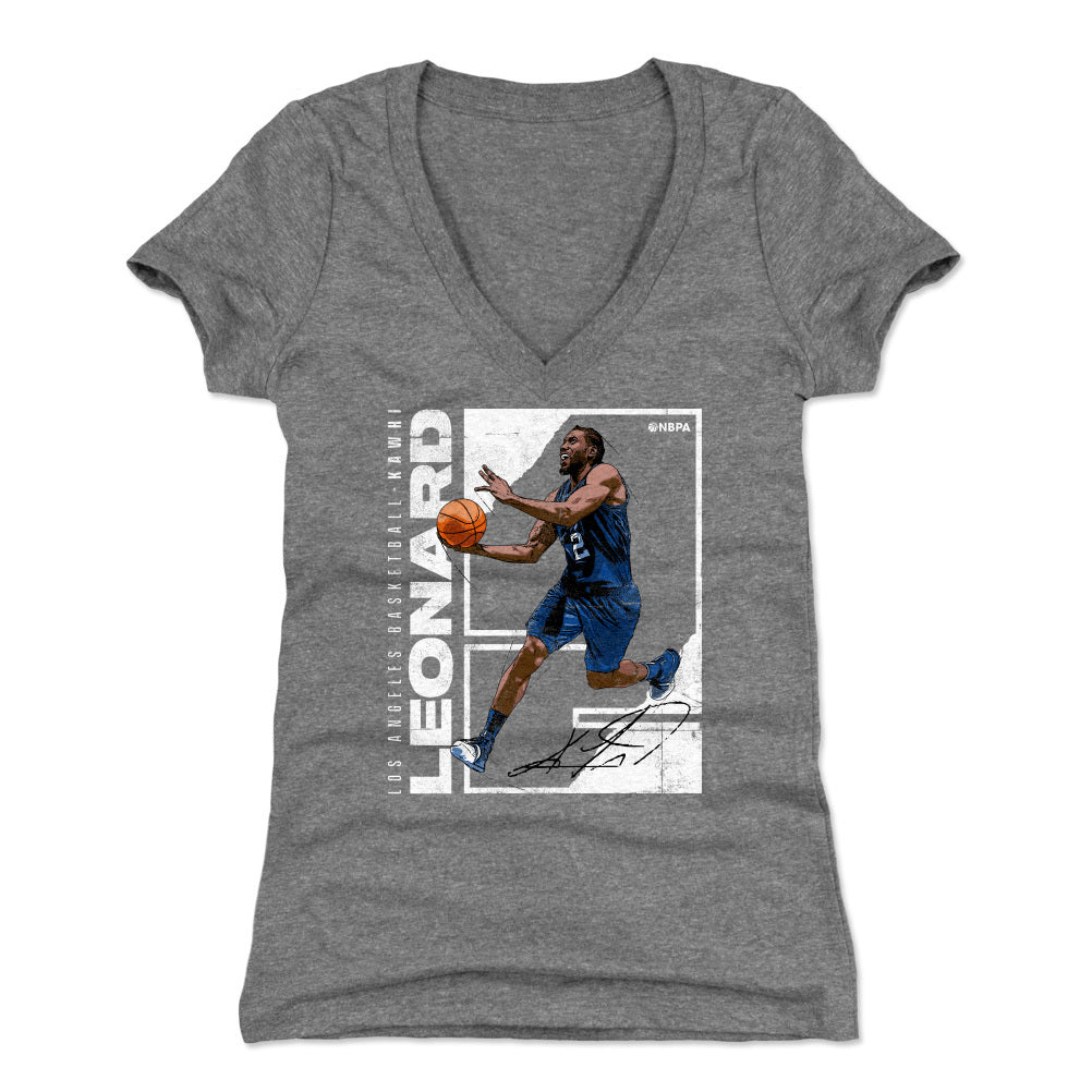 Kawhi Leonard Women's V-Neck T-Shirt | 500 LEVEL