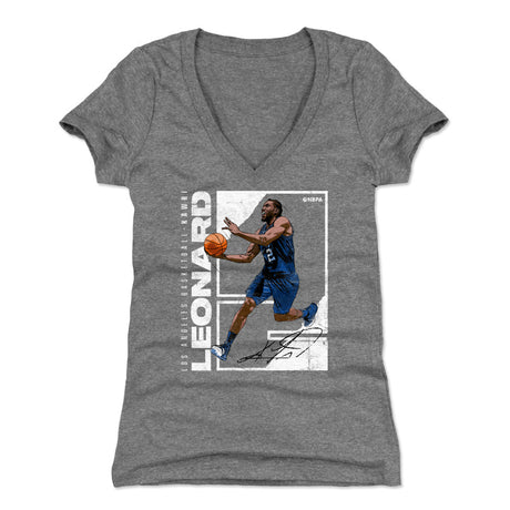 Kawhi Leonard Women's V-Neck T-Shirt | 500 LEVEL