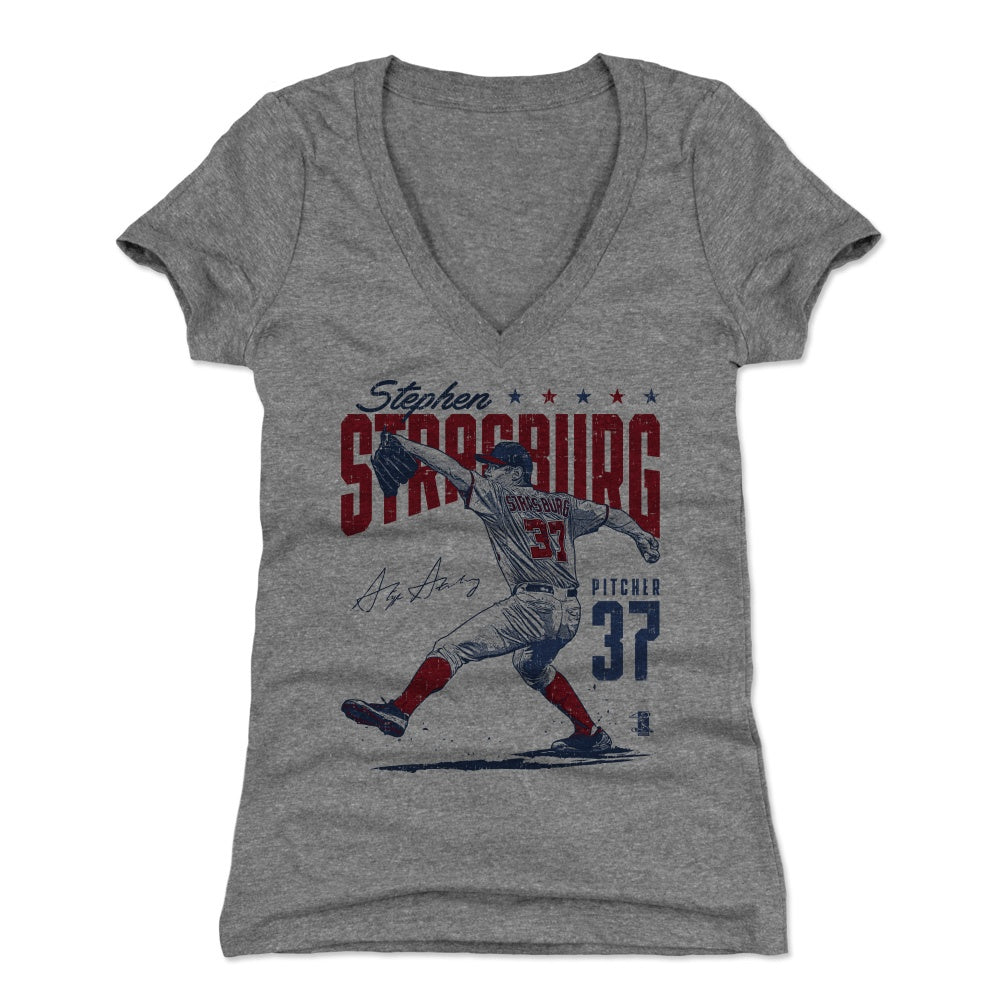 Stephen Strasburg Women&#39;s V-Neck T-Shirt | 500 LEVEL