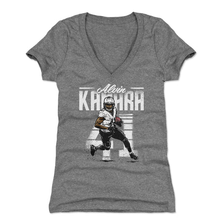 Alvin Kamara Women's V-Neck T-Shirt | 500 LEVEL