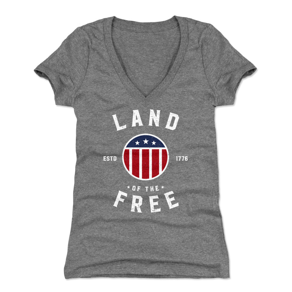 American Pride Women's V-Neck T-Shirt | 500 LEVEL
