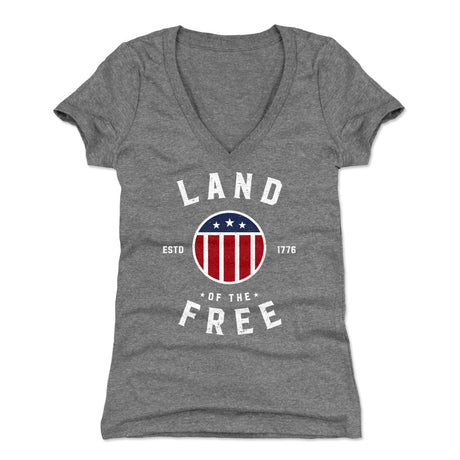 American Pride Women's V-Neck T-Shirt | 500 LEVEL
