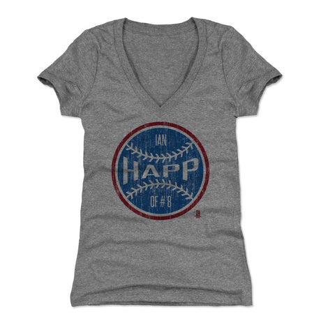 Ian Happ Women's V-Neck T-Shirt | 500 LEVEL