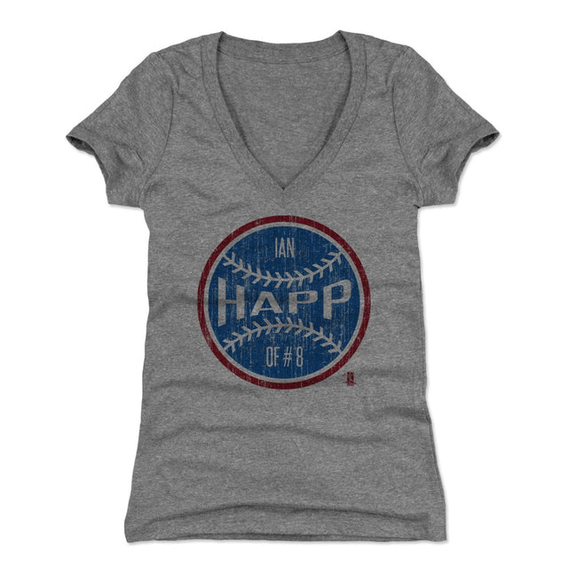 Ian Happ Women's V-Neck T-Shirt | 500 LEVEL