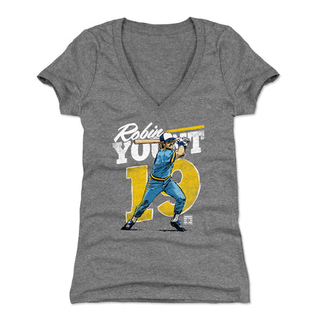 Robin Yount Women's V-Neck T-Shirt | 500 LEVEL