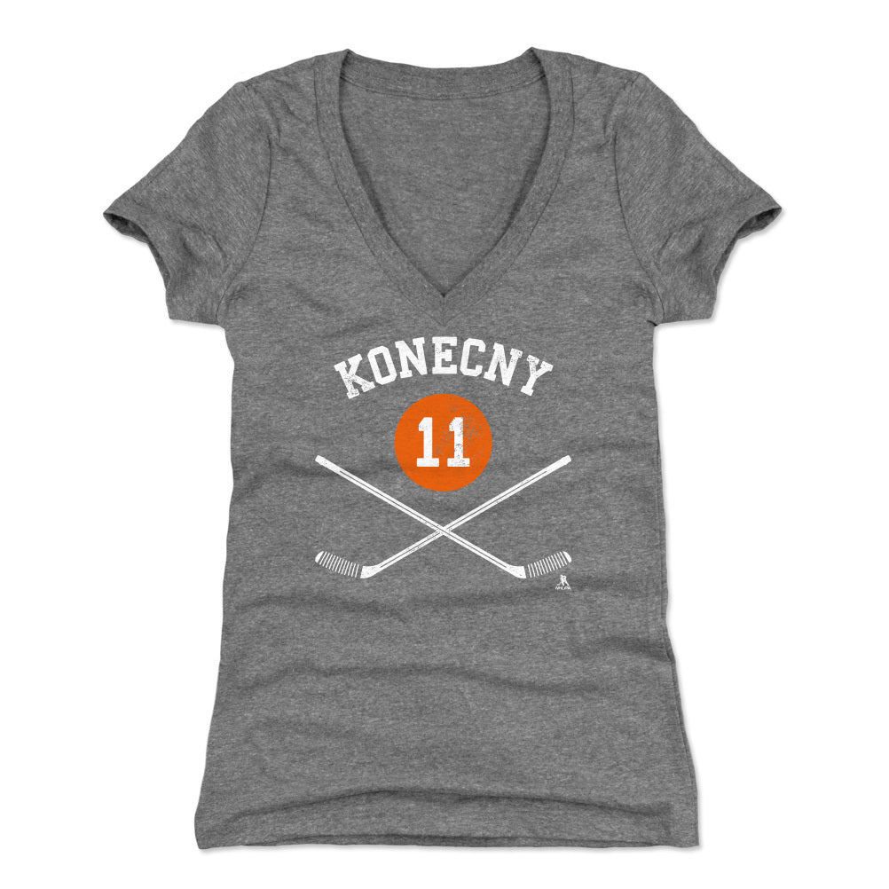 Travis Konecny Women's V-Neck T-Shirt | 500 LEVEL