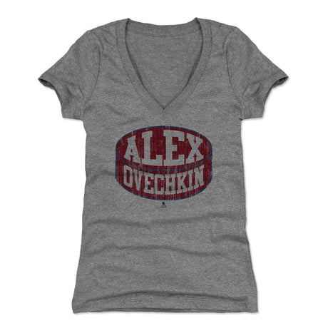 Alex Ovechkin Women's V-Neck T-Shirt | 500 LEVEL