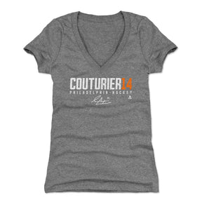 Sean Couturier Women's V-Neck T-Shirt | 500 LEVEL