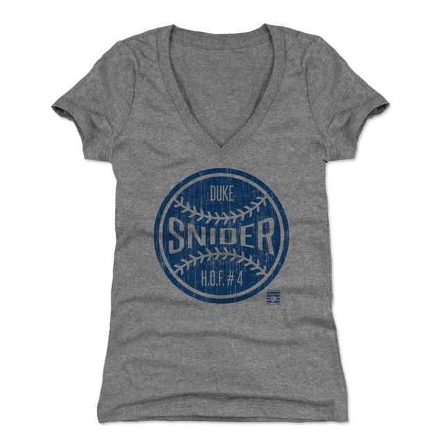 Duke Snider Women's V-Neck T-Shirt | 500 LEVEL