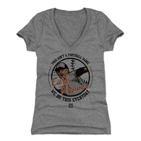 Earl Weaver Women's V-Neck T-Shirt | 500 LEVEL