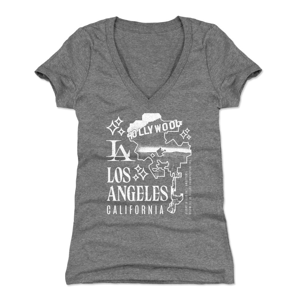 Los Angeles Women's V-Neck T-Shirt | 500 LEVEL