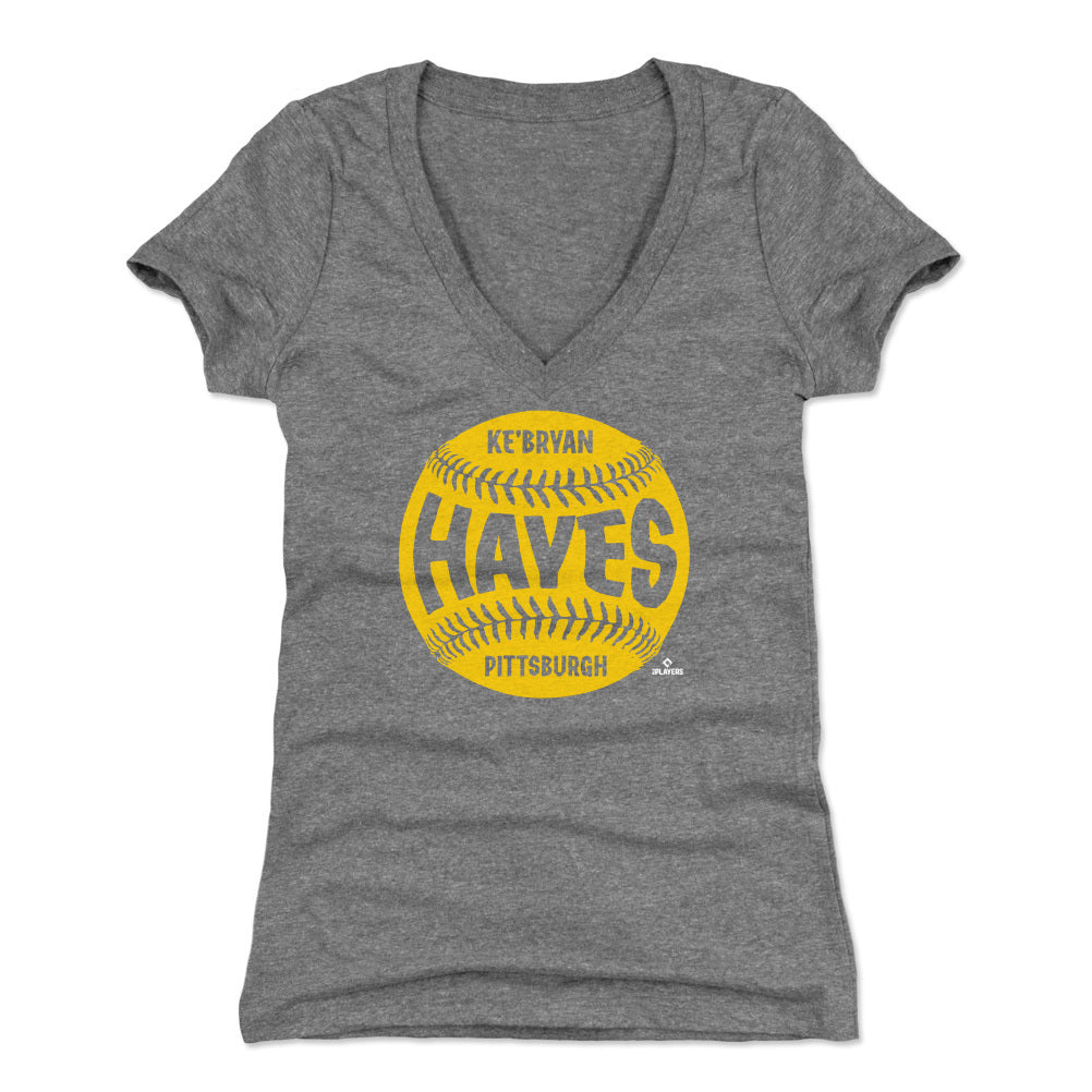 Ke'Bryan Hayes Women's T-Shirt  Pittsburgh Baseball Women's V