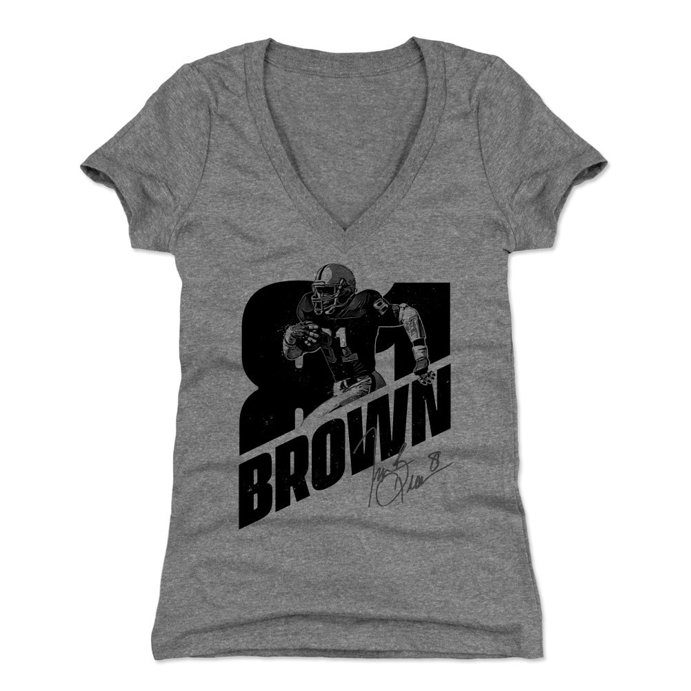 Tim Brown Women's V-Neck T-Shirt | 500 LEVEL