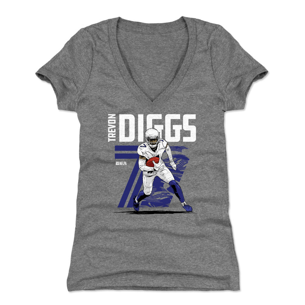 Trevon Diggs Women's V-Neck T-Shirt | 500 LEVEL