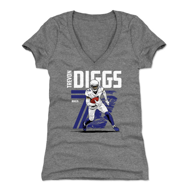 Trevon Diggs Women's V-Neck T-Shirt | 500 LEVEL