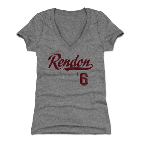 Anthony Rendon Women's V-Neck T-Shirt | 500 LEVEL