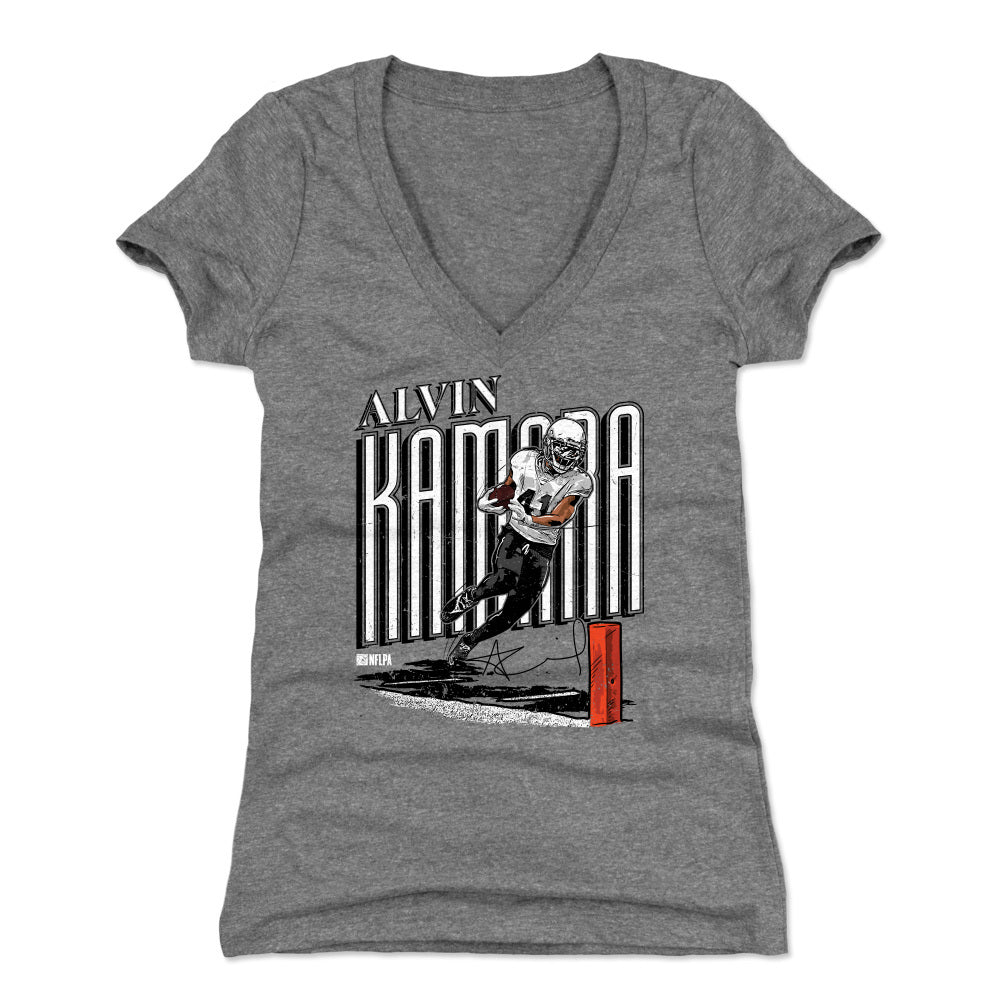Alvin Kamara Women's V-Neck T-Shirt | 500 LEVEL