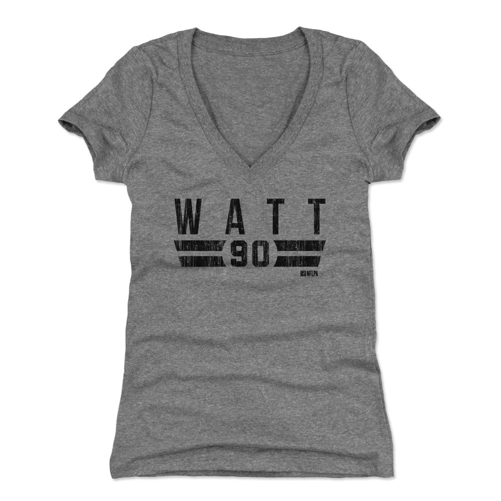 T.J. Watt Women's V-Neck T-Shirt | 500 LEVEL