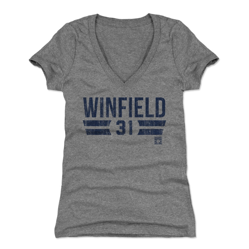 Dave Winfield Women's V-Neck T-Shirt | 500 LEVEL