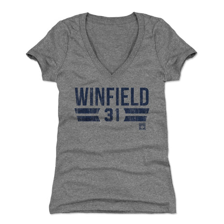 Dave Winfield Women's V-Neck T-Shirt | 500 LEVEL
