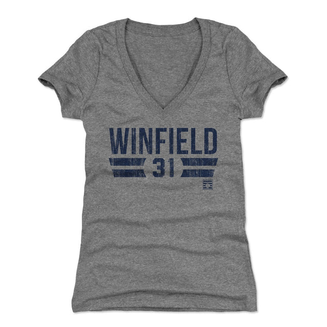 Dave Winfield Women's V-Neck T-Shirt | 500 LEVEL