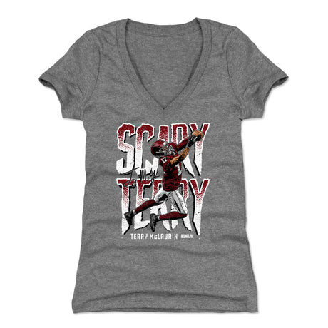 Terry McLaurin Women's V-Neck T-Shirt | 500 LEVEL