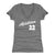 Khris Middleton Women's V-Neck T-Shirt | 500 LEVEL