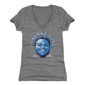 Ickey Ekwonu Women's V-Neck T-Shirt | 500 LEVEL