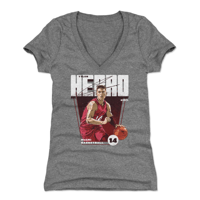 Tyler Herro Women's V-Neck T-Shirt | 500 LEVEL