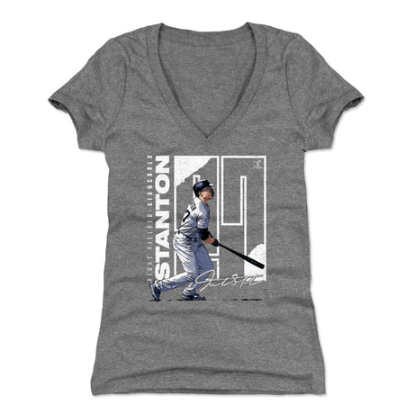 Giancarlo Stanton Women's V-Neck T-Shirt | 500 LEVEL