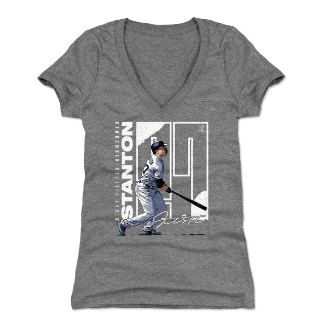 Giancarlo Stanton Women's V-Neck T-Shirt | 500 LEVEL