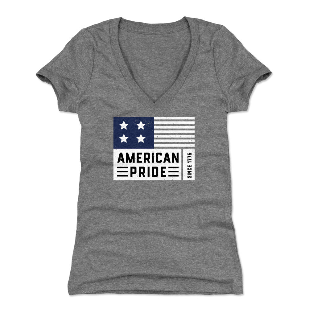American Pride Women's V-Neck T-Shirt | 500 LEVEL