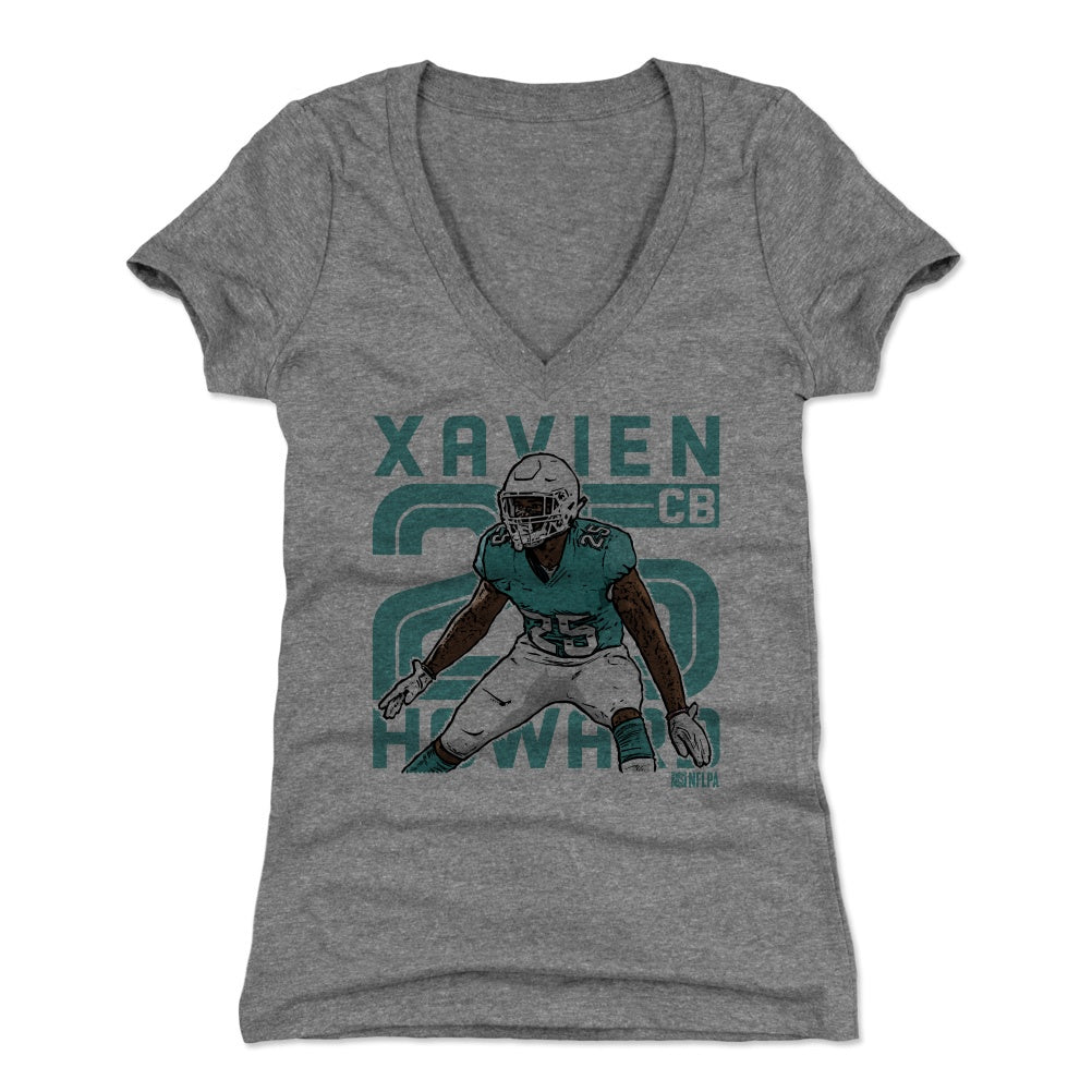 Xavien Howard Women&#39;s V-Neck T-Shirt | 500 LEVEL