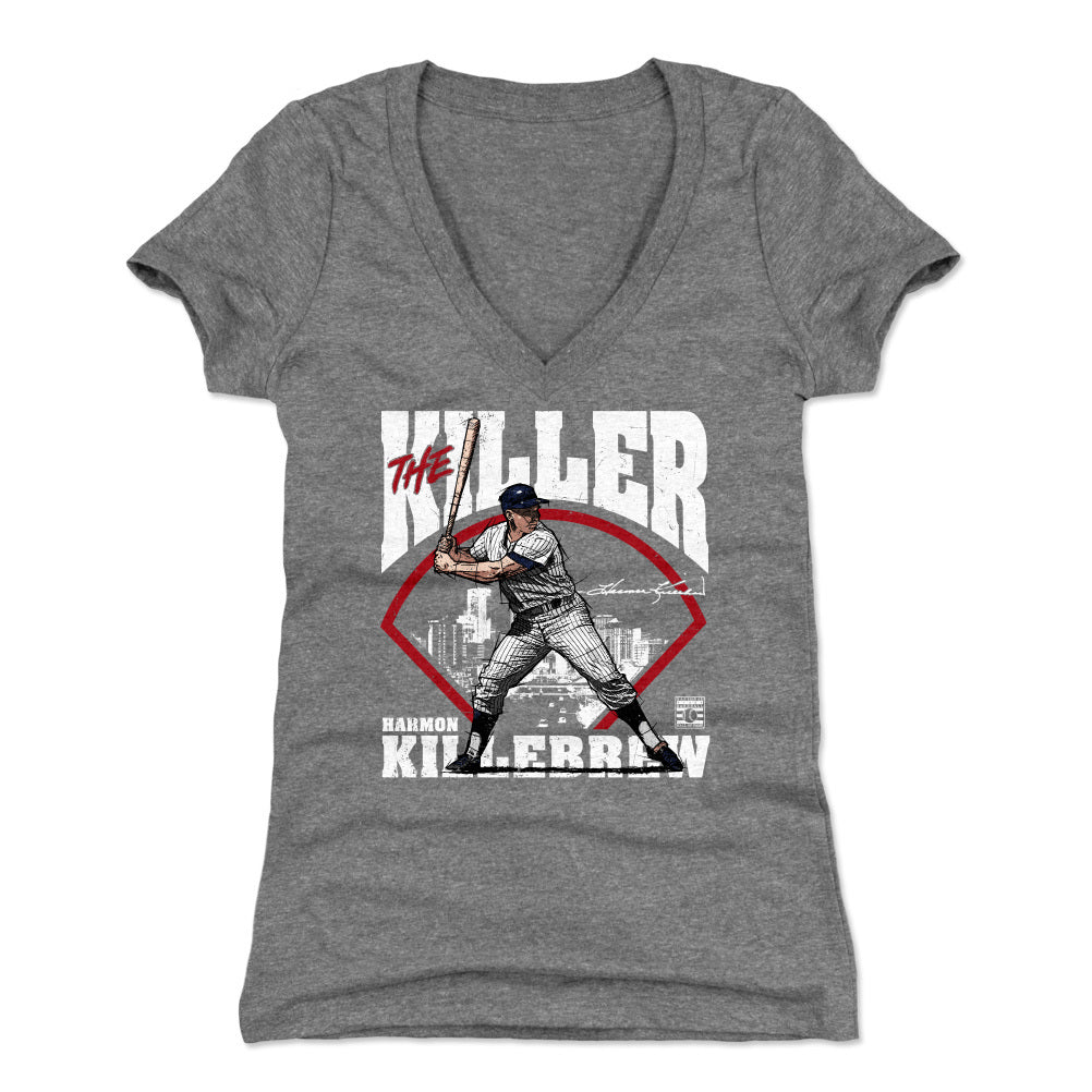 Harmon Killebrew Women's V-Neck T-Shirt | 500 LEVEL
