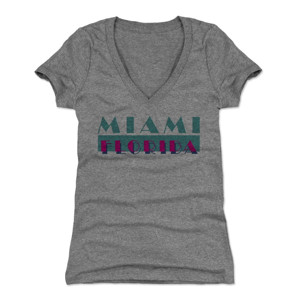 Miami Women&#39;s V-Neck T-Shirt | 500 LEVEL