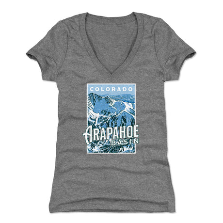 Arapahoe Basin Women's V-Neck T-Shirt | 500 LEVEL