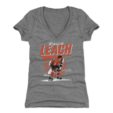 Reggie Leach Women's V-Neck T-Shirt | 500 LEVEL