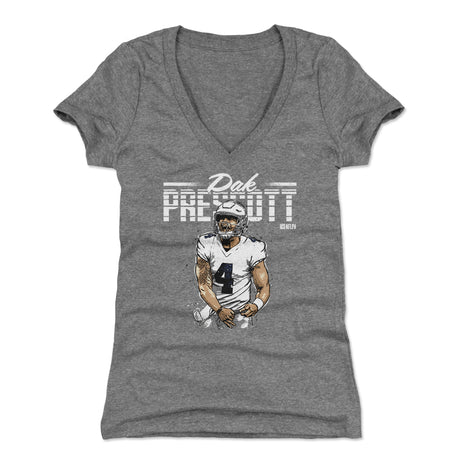 Dak Prescott Women's V-Neck T-Shirt | 500 LEVEL
