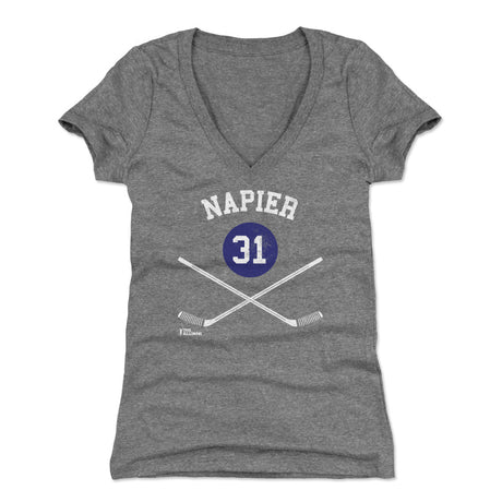Mark Napier Women's V-Neck T-Shirt | 500 LEVEL