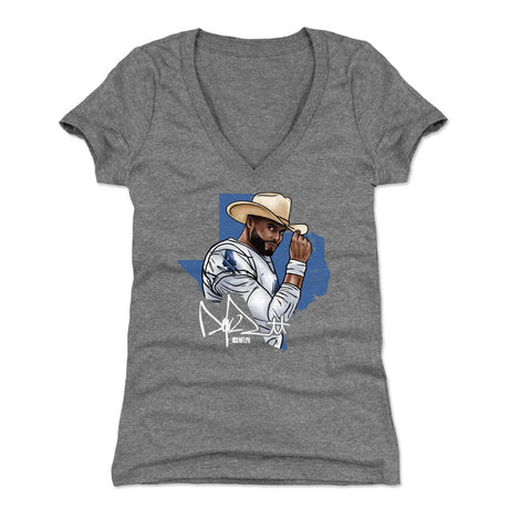 Dak Prescott Women's V-Neck T-Shirt | 500 LEVEL