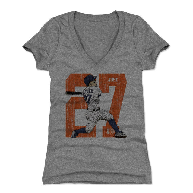Jose Altuve Women's V-Neck T-Shirt | 500 LEVEL