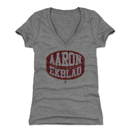 Aaron Ekblad Women's V-Neck T-Shirt | 500 LEVEL