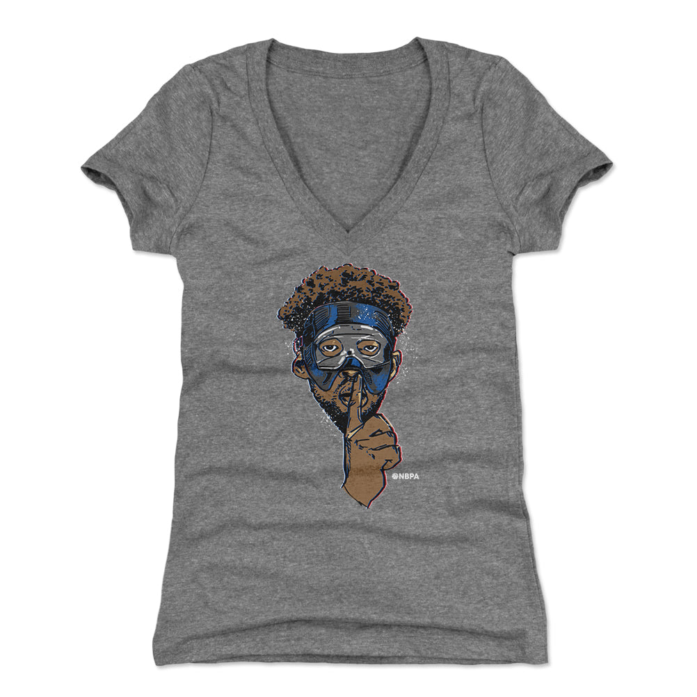 Joel Embiid Women's V-Neck T-Shirt | 500 LEVEL