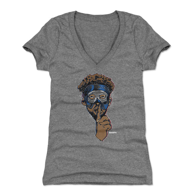 Joel Embiid Women's V-Neck T-Shirt | 500 LEVEL