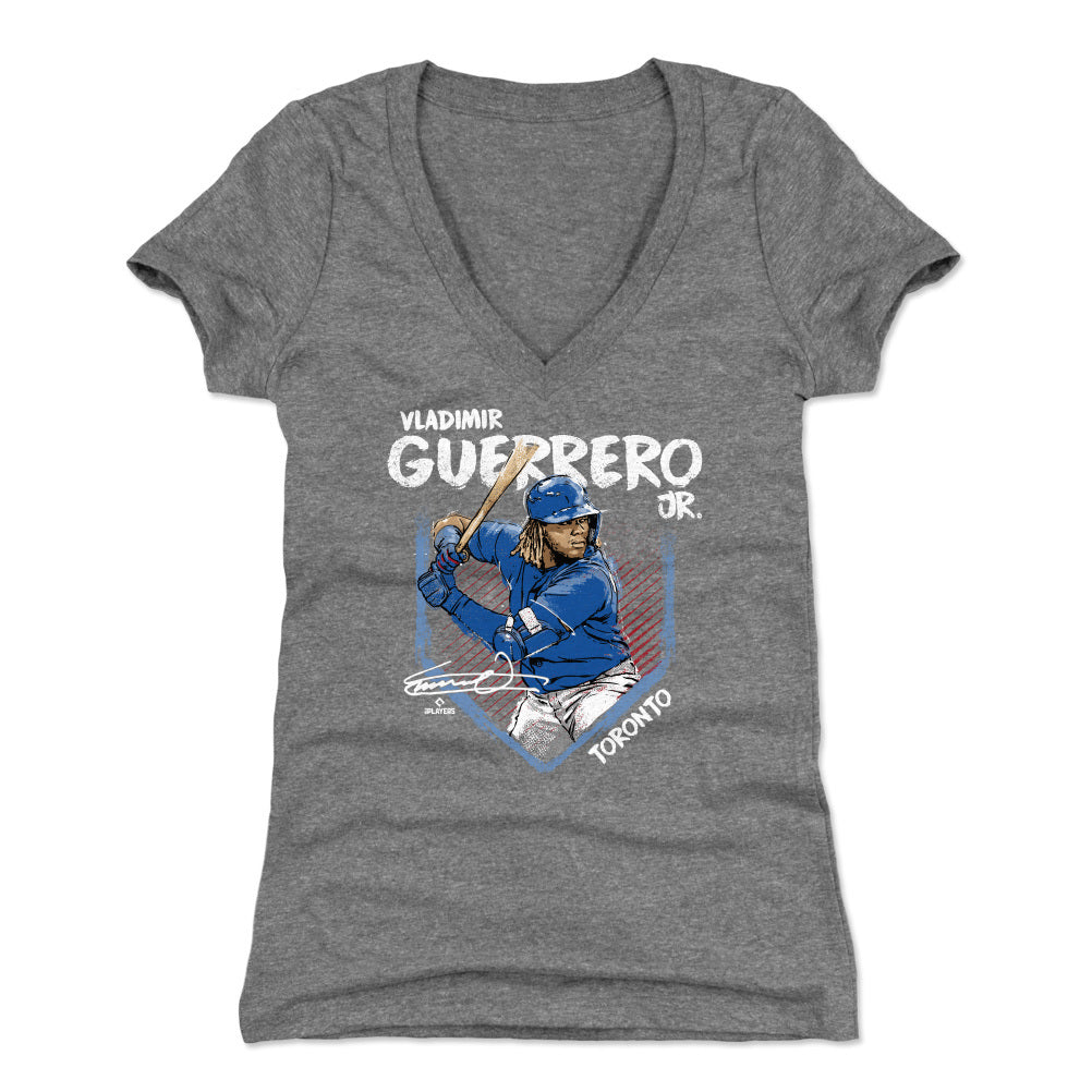 Vladimir Guerrero Jr. Women's V-Neck T-Shirt | 500 LEVEL