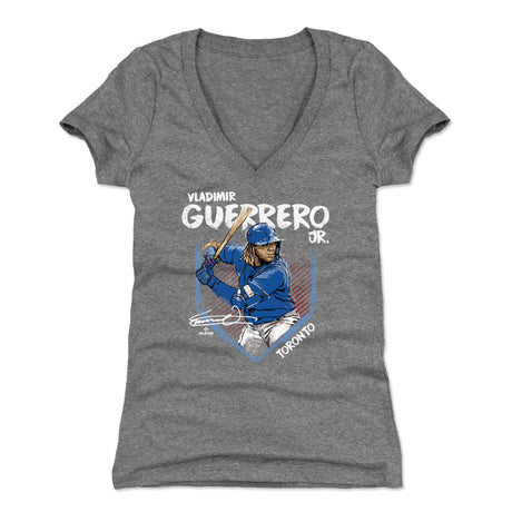 Vladimir Guerrero Jr. Women's V-Neck T-Shirt | 500 LEVEL