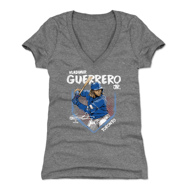 Vladimir Guerrero Jr. Women's V-Neck T-Shirt | 500 LEVEL