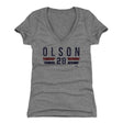 Matt Olson Women's V-Neck T-Shirt | 500 LEVEL