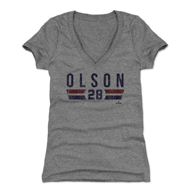 Matt Olson Women's V-Neck T-Shirt | 500 LEVEL