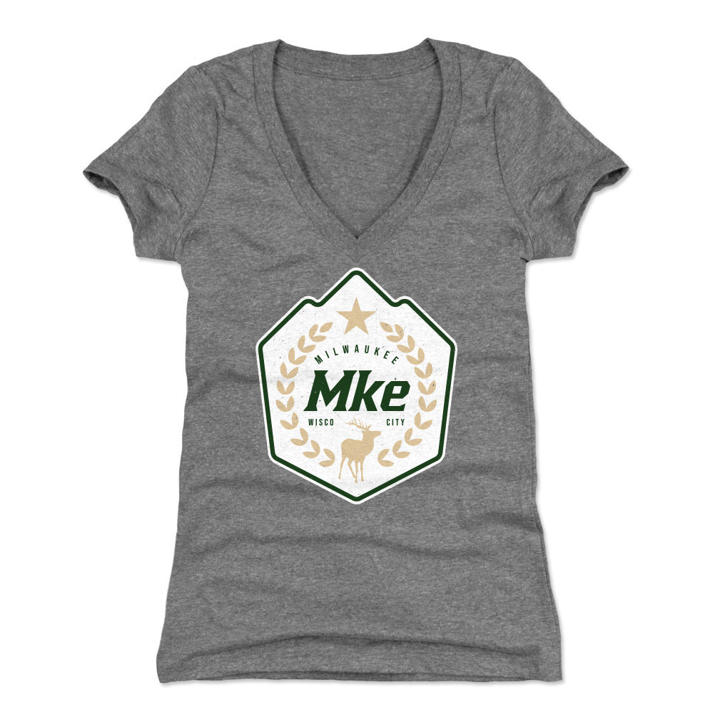 Milwaukee Women's V-Neck T-Shirt | 500 LEVEL